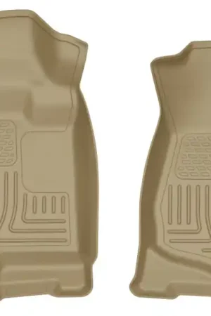 Husky Liners 07-14 Cadillac Escalade ESV/EXT Weatherbeater Tan Front Floor Liners Weekend Sale