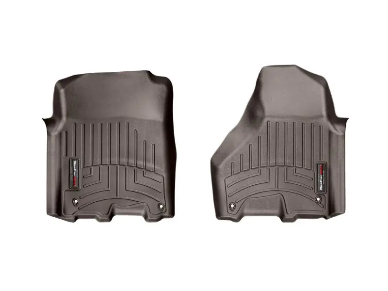 Brand New WeatherTech 2012+ Dodge Ram 1500 (Mega and Crew Cab) Front FloorLiners - Cocoa