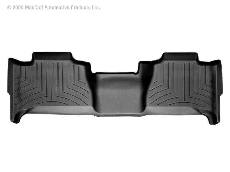 WeatherTech 07-13 Cadillac Escalade Rear FloorLiner - Black No Minimum Order