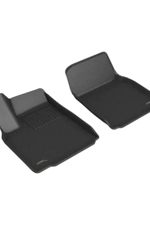 3D MAXpider 2022 Tesla Model X Kagu 1st Row Floormat - Black Clearance
