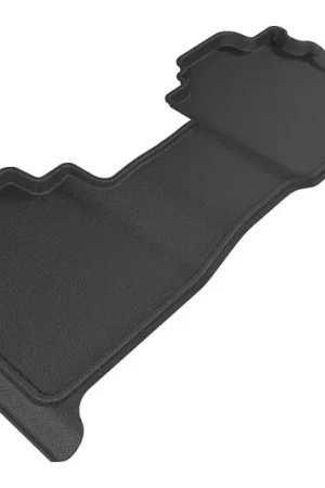 Exclusive 3D MAXpider 2016-2019 Nissan Titan Crew Cab Kagu 2nd Row Floormats - Black