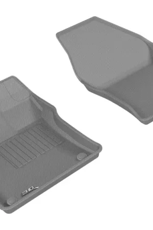 Latest 3D MAXpider 2016-2020 Toyota Prius/Prius Prime Kagu 1st Row Floormat - Gray
