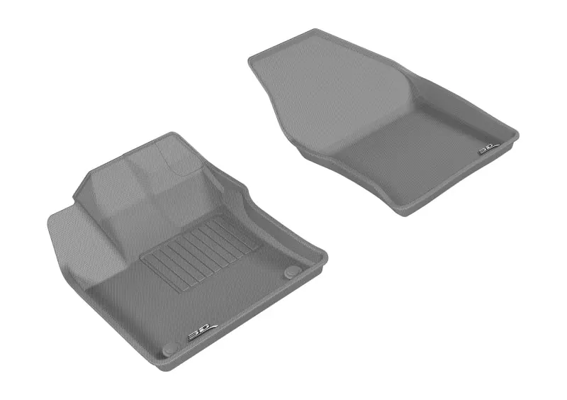 Latest 3D MAXpider 2016-2020 Toyota Prius/Prius Prime Kagu 1st Row Floormat - Gray