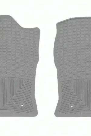 Hot Picks WeatherTech 22-23 Toyota Tundra CrewMax (Incl. 2022 Tundra Hybrid) Front Rubber Mats - Grey