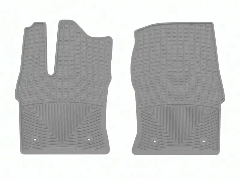 Hot Picks WeatherTech 22-23 Toyota Tundra CrewMax (Incl. 2022 Tundra Hybrid) Front Rubber Mats - Grey