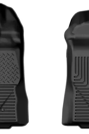 Discount Husky Liners 2024 Ford Ranger Supercrew WeatherBeater Front Floor Liners - Black