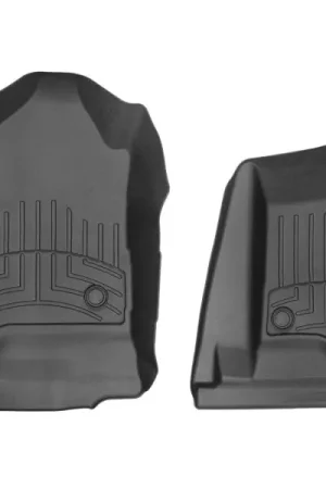 WeatherTech 2015+ GMC Sierra / Sierra Denali 3500HD Front FloorLiner for Vinyl Floors - Black Low Price