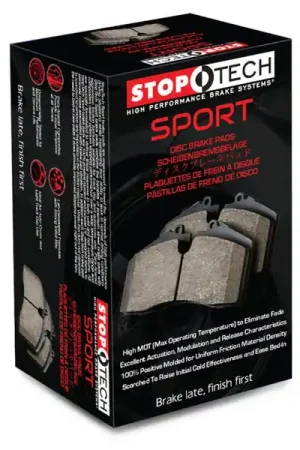 Same Day Shipping StopTech Sport 12-17 Volkswagen CC Front Brake Pads