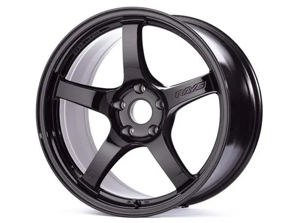 Gram Lights 57CR 18x9.5 +38 5x114.3 Glass Black Wheel (Min Order Qty Of 20) Best Choice