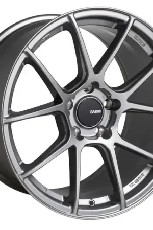 Viral Enkei TS-V 18x8.5 5x120 38mm Offset 72.6mm Bore Storm Grey Wheel