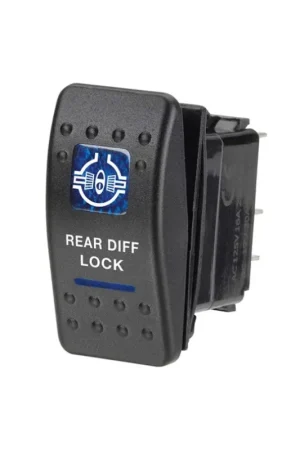 Wholesale Narva 63138BL 12V Illuminated Off\\/On Sealed Rear Diff Lock Rocker Switch