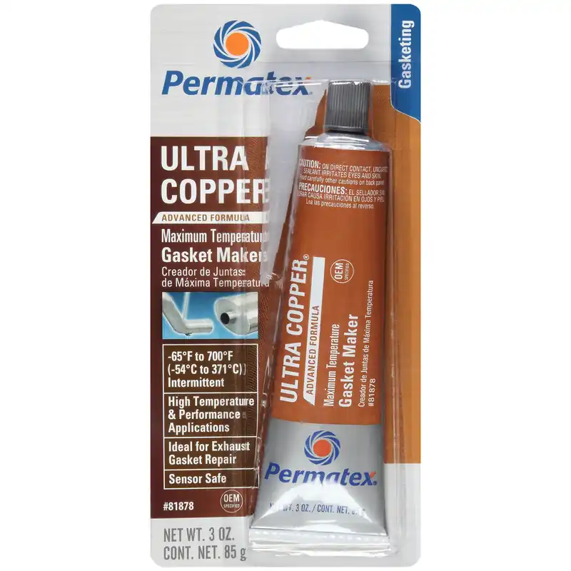 Permatex Ultra Copper Max Temp Gasket Maker 85G - 81878 - PX81878 Exclusive Offer
