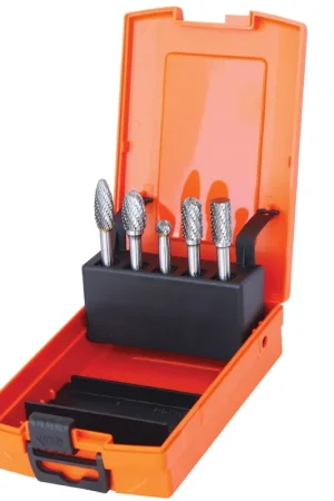 Reduced Price SP Tools Tungsten Carbide Burr Set - Steel - 5pc - SP31380