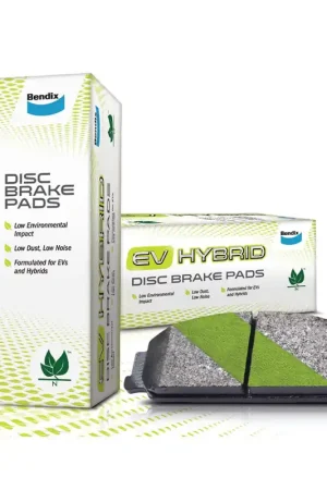 Buy Today Bendix EV Hybrid Series Ceramic Brake Pads Tailored for Electric Vehicles and Hybrids - DB2398EV