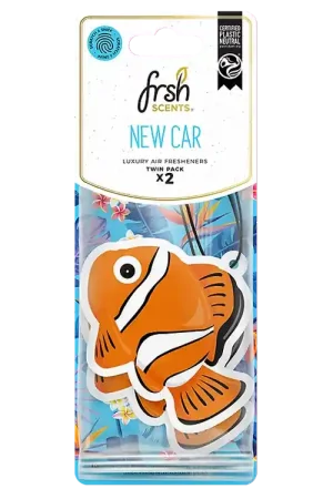 Frsh Fish New Car Paper 2Pk - VO029 Exclusive