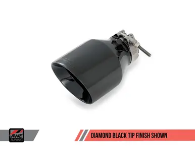 Fan Favorite AWE Tuning Mk5 Jetta Mk6 Sportwagen 2.5L Track Edition Exhaust - Diamond Black Tips - 3020-23026
