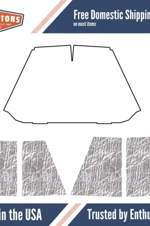 Hood Insulation Pad Heat Shield for 1947-1954 Chevrolet Truck Best Price