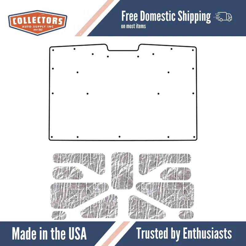 Sale Hood Insulation Pad Heat Shield for 1981-1987 Chevrolet Truck