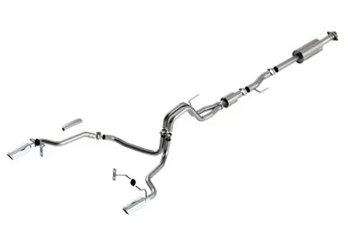 Borla F-150 2021 5.0L 4dr CC SB EC STB Lariat/KR/Platinum/LTD 3/2.25 SRE Cat-Back S-Type CHR Tips - 140866 Special Discount