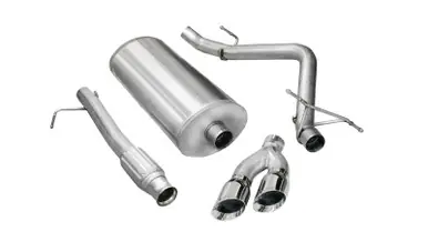 Place Order Corsa 09-13 Chevrolet Silverado Reg. Cab/Long Bed 1500 4.8L V8 Polished Sport Cat-Back Exhaust - 14900