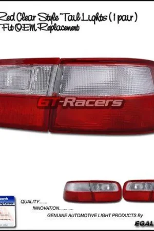 Shop Now Red Clear Taillights