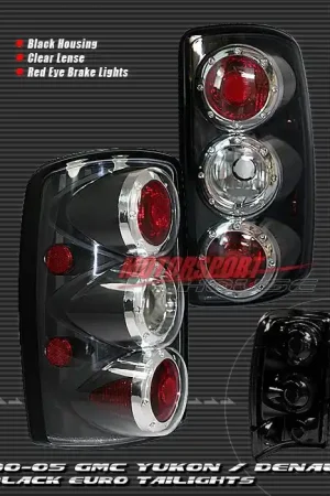 Euro Black Taillights Fresh Stock