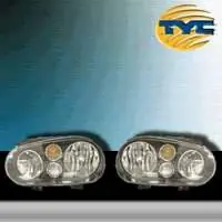 Top Rated TYC Euro Taillights with Black Housing - 80647340