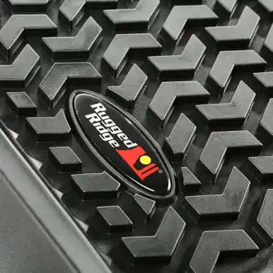 Rugged Ridge Floor Liner Rear Black 1997-2006 Jeep Wrangler TJ / LJ - 12950.10 Final Sale