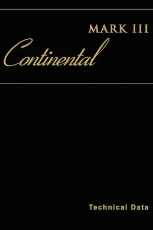 Service Manual for 1968-1969 Lincoln Continental Mark III Same Day Shipping