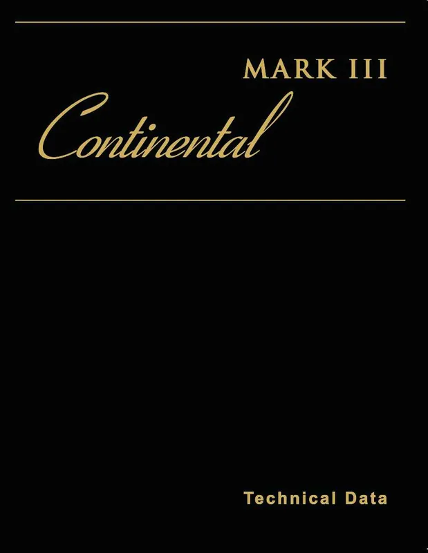 Service Manual for 1968-1969 Lincoln Continental Mark III Same Day Shipping