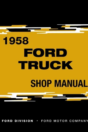 Hassle-Free Returns Service Manual for 1958 Ford Truck