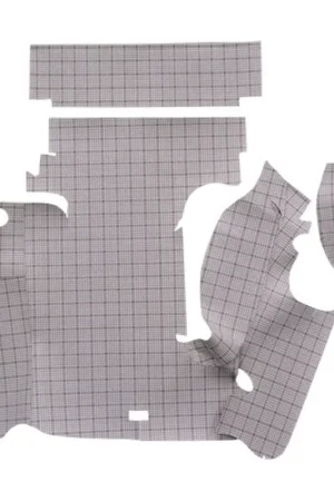 Trunk Mat for 1957 Ford Thunderbird Convertible Die Cut Fleece Complete 4Pc Trending