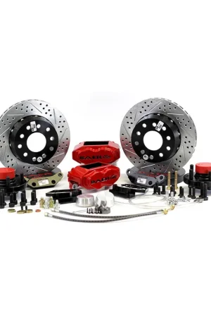 Baer Brakes 4301432GB Baer Brakes 11" SS4+ Front Brake Kit, Grabber Blue, SDZ, Std. Studs In Demand