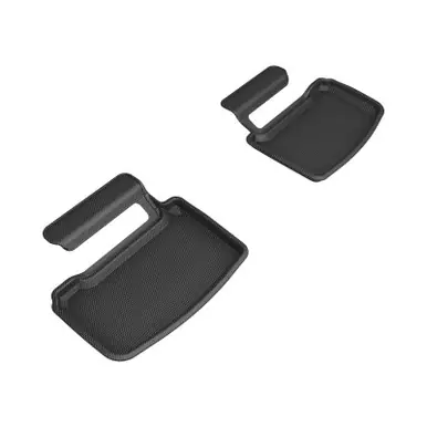 In Demand 3D MAXpider 20-23 Porsche Taycan (9J1) Kagu Rear Floor Mat - Black - L1PO02721509