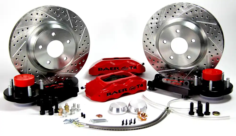 Baer Brakes 4261293B Baer Brakes 13" Track4 Front Brake Kit, Black, SDZ, Std. Studs Save Now