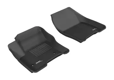 Affordable 3D MAXpider 2013-2018 Ford C-Max/Escape Kagu 1st Row Floormat - Black - L1FR05611509