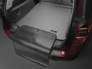 WeatherTech 2024 Kia EV9 Cargo Liner w/Bumper Protector - Grey - 421756SK Certified
