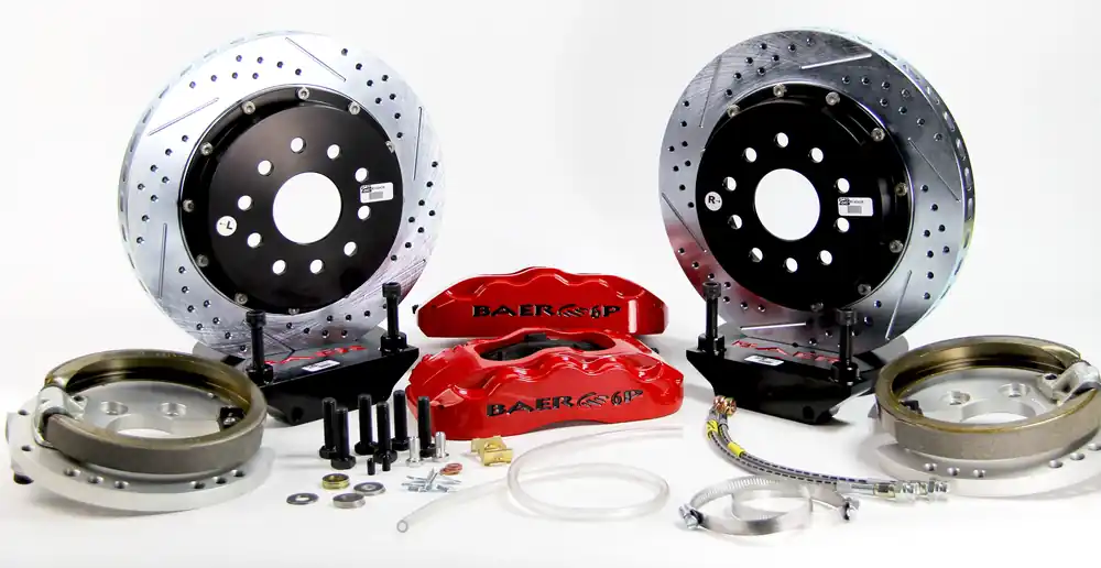 Baer Brakes 4262293B Baer Brakes 14" Pro+ Rear Brake Kit, Black, SDZ Wholesale