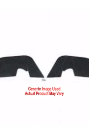 Splash Shield for 1968-1972 Pontiac GTO Masticated Rubber Unpainted Inner 2 pcs Top Rated