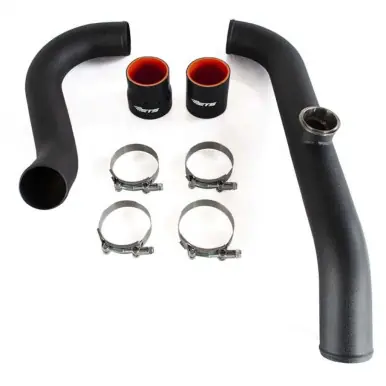 Trusted Brand ETS 03-06 MITSUBISHI EVO 8/9 3.0" *MAGNUS* SHORT ROUTE UPPER INTERCOOLER PIPING KIT