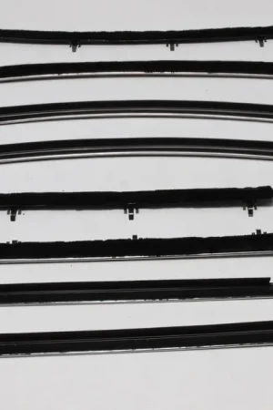 Window Sweeps Weatherstrip for 1969 Chevrolet Chevelle Sedan Black Front Rear Don’t Miss Out