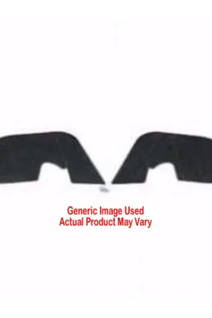 Bargain Cowl Drain Seal for 1973-1977 Chevrolet Monte Carlo Unpainted Front 2 pieces