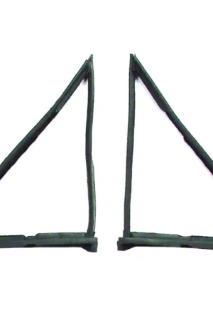Vent Window Rubber Weatherstrip Seal, Left and Right 2-Piece for 1980-1986 Ford Final Sale