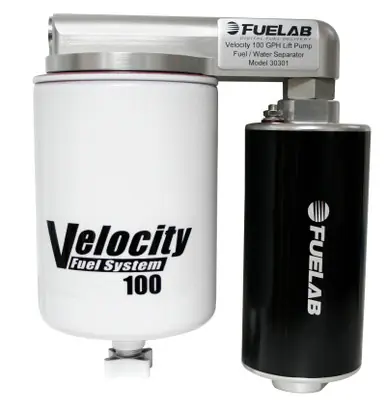 Fuelab 01-10 Duramax 2500/3500 Diesel Velocity Series High Performance Lift Pump 100 GPH 8 PSI - 30302 Warranty Included