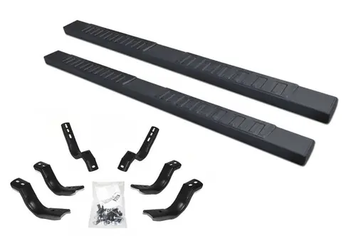 Crafted Go Rhino 2020-2023 Jeep Gladiator JT 6in OE Xtreme II Complete Kit w/SideSteps + Brkts gor6862451687T