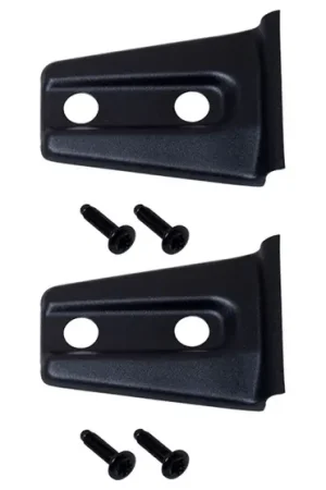 Low Price Kentrol 07-18 Jeep Wrangler JK Hood Hinge Overlays Pair- Textured Black