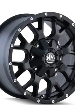 Mayhem 8015 Warrior 18x9 / 6x135 BP / 18mm Offset / 106mm Hub Matte Black Wheel Top Pick