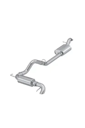 Professional Grade MBRP 2021-2024 Ford Bronco 2.3L/2.7L Stainless Steel 3in Cat-Back, Single High Clearance Rear Exit