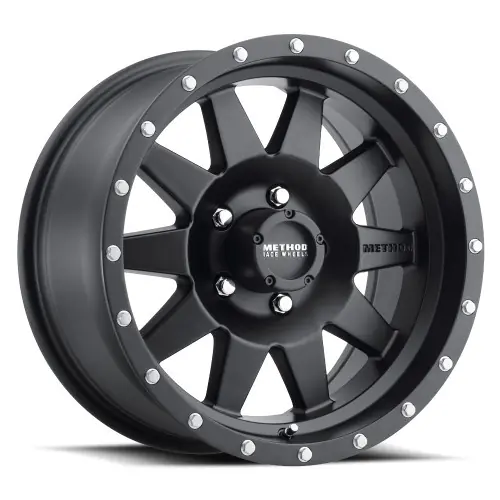Method Race Wheels | MR301 The Standard | MATTE BLACK | 20x9 | 18 Offset | 5.75 Backspacing | 6x5.5 (6x139.7) | MR30129060518 High Quality