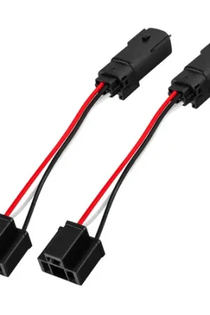Oracle 2018-2025 Jeep Wrangler JL Plug & Play H4 Headlight Wiring Adapter (Pair) - 5844-504 Secure Checkout